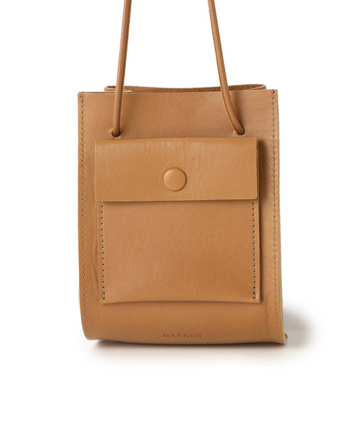 MARROW（マロウ）の「【MARROW(マロー)】ストリングポーチショルダーバッグ　MA-AC0103（ショルダーバッグ・レディース・ブラック/ベージュ/オリーブ/ワインレッド・FREE）」の15枚目の写真