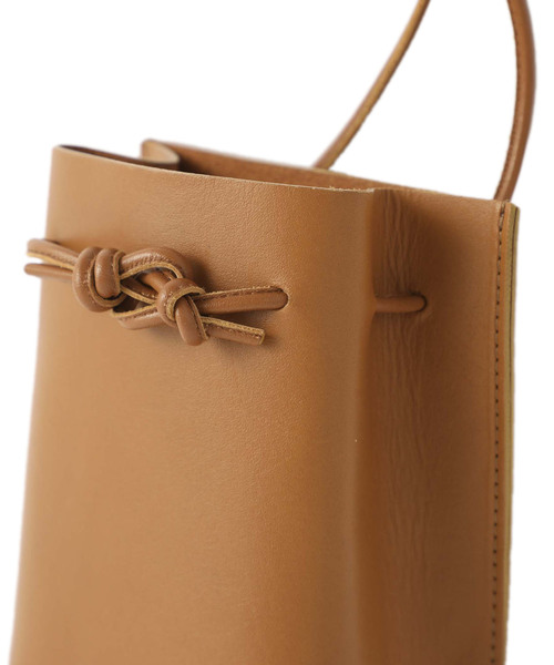 MARROW（マロウ）の「【MARROW(マロー)】ストリングポーチショルダーバッグ　MA-AC0103（ショルダーバッグ・レディース・ブラック/ベージュ/オリーブ/ワインレッド・FREE）」の18枚目の写真