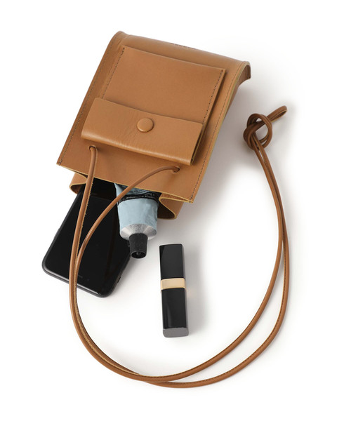 MARROW（マロウ）の「【MARROW(マロー)】ストリングポーチショルダーバッグ　MA-AC0103（ショルダーバッグ・レディース・ブラック/ベージュ/オリーブ/ワインレッド・FREE）」の20枚目の写真