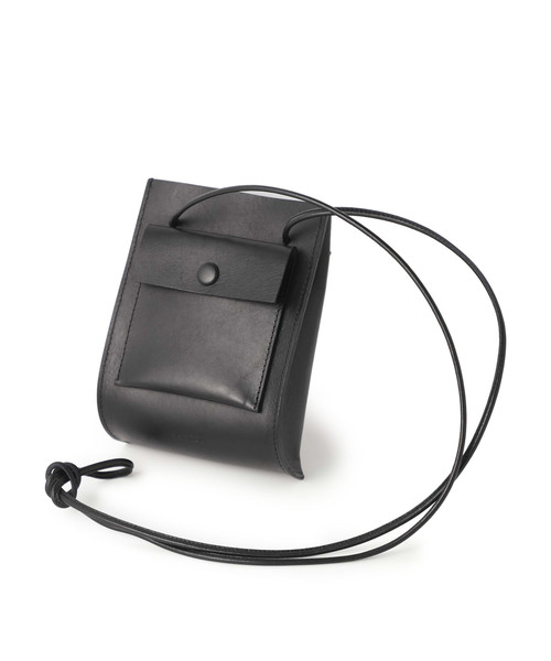 MARROW（マロウ）の「【MARROW(マロー)】ストリングポーチショルダーバッグ　MA-AC0103（ショルダーバッグ・レディース・ブラック/ベージュ/オリーブ/ワインレッド・FREE）」の11枚目の写真