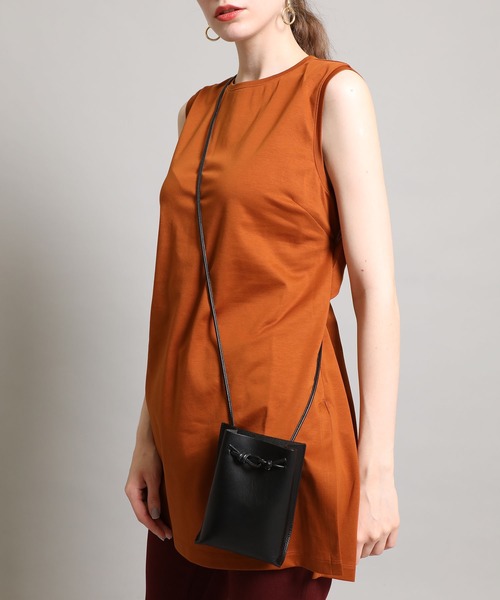 MARROW（マロウ）の「【MARROW(マロー)】ストリングポーチショルダーバッグ　MA-AC0103（ショルダーバッグ・レディース・ブラック/ベージュ/オリーブ/ワインレッド・FREE）」の21枚目の写真