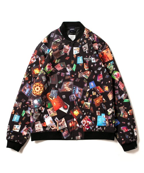 APPLEBUM / Sampling Sports Blouson/ジャケット/L/ポリエステル/マルチカラー/総柄 APPLEBUM（アップルバム）の「Sampling Sports Blouson（ブルゾン
