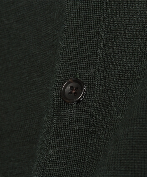 BEAMS（ビームス）の「◎BEAMS / アクリル Vネックカーディガン（カーディガン/ボレロ・メンズ・ネイビー/グリーン/ワイン/ブラック・LARGE/MEDIUM/SMALL）」の11枚目の写真