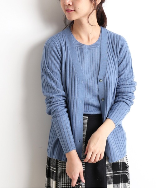 未使用 24AW SLOBE IENA スローブイエナ ウォッシャブル プレーンVネックニット プルオーバー カットソー 24080912277130 F グレー レディース 古着 中古 新品】SLOBE IENAウォッシャブルプレーンVネックニット - メルカリ