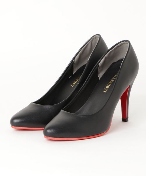 LibertyDoll(リバティードール)の「Liberty Doll / ポインテッドトゥ9.5cmピンヒールレッドソールパンプス(1114-SA)(パンプス・レディース・ブラック/ブラック系その他/ブラック系その他2/シルバー/ゴールド/ブラック系その他3・LL/SS/S/M/L/XL/3L)」の9枚目の写真