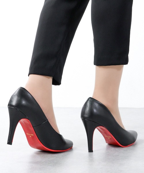 LibertyDoll(リバティードール)の「Liberty Doll / ポインテッドトゥ9.5cmピンヒールレッドソールパンプス(1114-SA)(パンプス・レディース・ブラック/ブラック系その他/ブラック系その他2/シルバー/ゴールド/ブラック系その他3・LL/SS/S/M/L/XL/3L)」の12枚目の写真