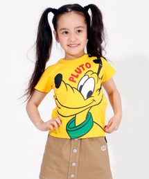 親子お揃い ディズニー BIGフェイスTシャツ 3740K