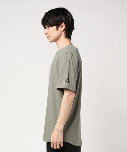 adidas（アディダス）の「アディダス adidas M CITY BASE TEE（Tシャツ/カットソー・メンズ・カーキ・XXL/XL/M/L/S）」の3枚目の写真
