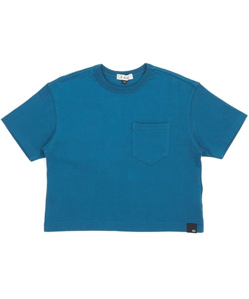 F.O.U(エフオーユー)の「/ワイドTシャツ(Tシャツ/カットソー・キッズ・ブラック/ベージュ/グリーン/ブルー・140/130/120/100/110)」の4枚目の写真