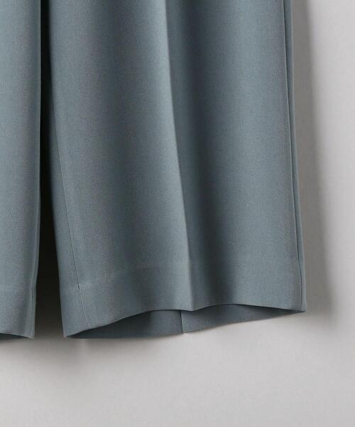 BEAUTY&YOUTH UNITED ARROWS（ビューティーアンドユースユナイテッドアローズ）の「BY ジョーゼットタックワイドパンツ2 -ウォッシャブル- о（その他パンツ・レディース・ダークグレー/モカ/ナチュラル・LARGE/MEDIUM/SMALL）」の14枚目の写真