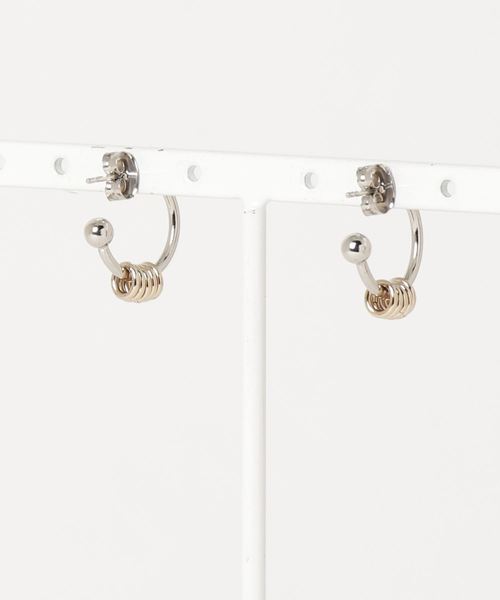 ジュスティーヌクランケ Gloria hoops ピアス セット 両耳