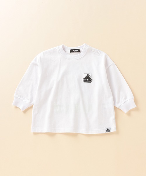 XLARGE エクストララージ 半袖 Tシャツ バナナ XLARGE KIDS（エクストララージキッズ）の「バナナ×ゴリラバック