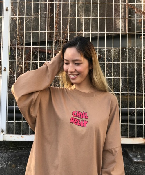 【NACHE】　レディース　ロンT ピチT ジズニルック NACHE】 レディース ロンT ピチT ジズニルック nache トップス
