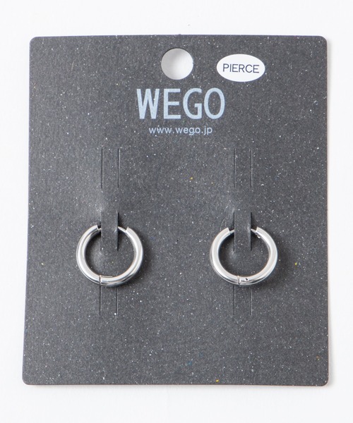 WEGO(ウィゴー)の「WEGO/ステンレスフープピアス(ピアス(両耳用)・メンズ・シルバー・MEDIUM/SMALL/LARGE)」の3枚目の写真