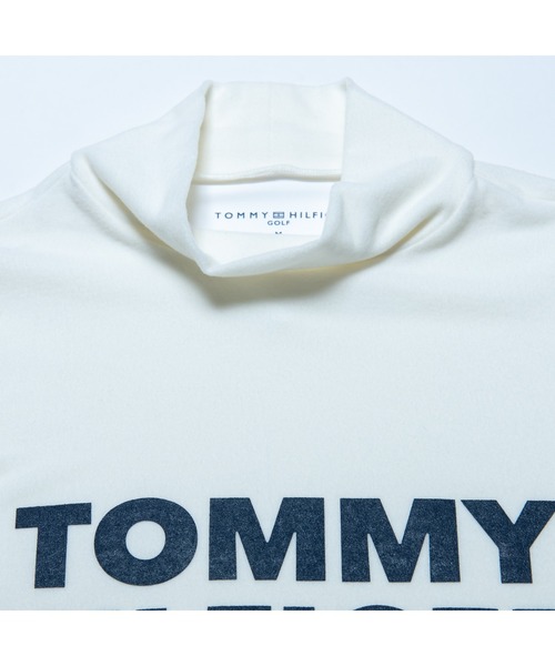 TOMMY HILFIGER GOLF（トミー ヒルフィガー ゴルフ）の「[トミー ヒルフィガー ゴルフ] ロゴ　ストレッチ　タートル　ネック（Tシャツ/カットソー・レディース・ホワイト/マスタード/グレー/ネイビー/レッド/ピンク・LL/L/M/S）」の7枚目の写真