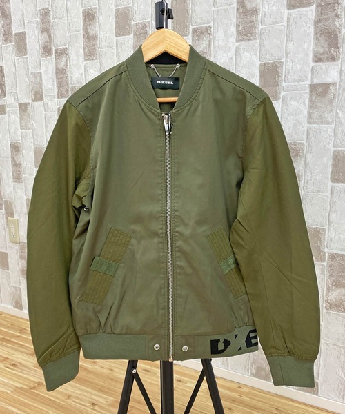 DIESEL（ディーゼル）の「コットンツイル ボンバージャケット