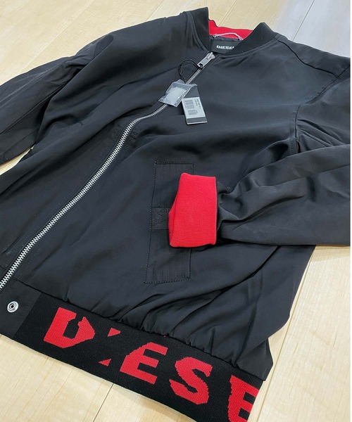 DIESEL（ディーゼル）の「コットンツイル ボンバージャケット