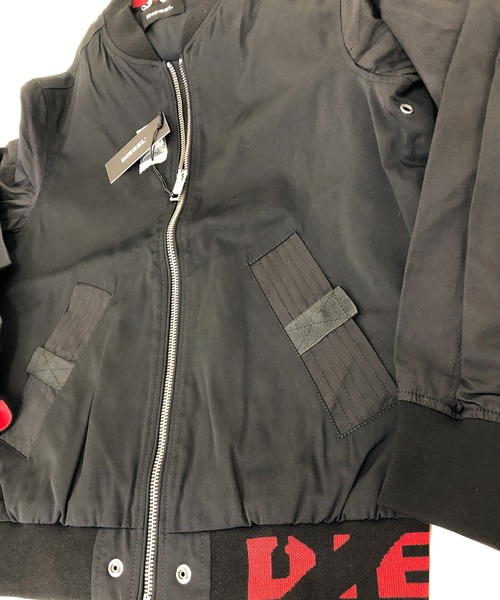 DIESEL（ディーゼル）の「コットンツイル ボンバージャケット