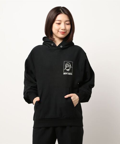 BEN DAVIS(ベンデイビス)の「BEN DAVIS LADIES HOODIE(パーカー・レディース・ベージュ/ブルー/ヘザーグレー/ブラック・MEDIUM)」の17枚目の写真