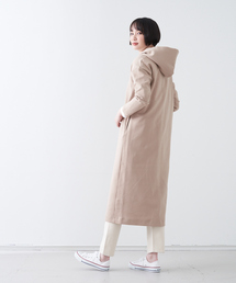 collex | ダンボールニット　パーカーロングワンピース(ワンピース)