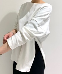 SHENERY | サイドスリットカットソー(Tシャツ/カットソー)