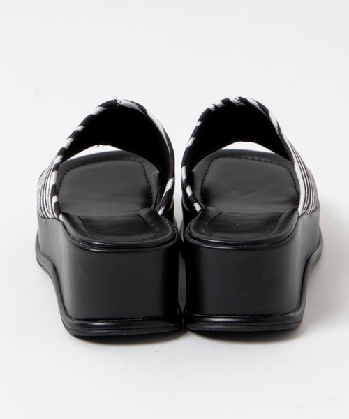 WEGO（ウィゴー）の「WEGO/厚底ミュールサンダル（サンダル・レディース・ホワイト/ブラック/ダークブラウン/グリーン/その他1/ホワイト系その他/シルバー・MEDIUM/LARGE）」の12枚目の写真