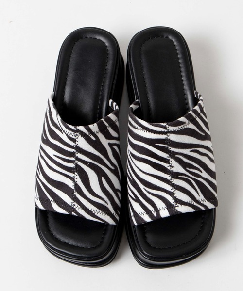 WEGO（ウィゴー）の「WEGO/厚底ミュールサンダル（サンダル・レディース・ホワイト/ブラック/ダークブラウン/グリーン/その他1/ホワイト系その他/シルバー・MEDIUM/LARGE）」の15枚目の写真