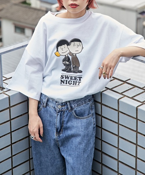 セール Publux パブリュクス Sweet Night フレンズ フロントプリントtシャツ グラフィック ユニセックス アニメ Tシャツ カットソー Publux パブリュクス のファッション通販 Zozotown