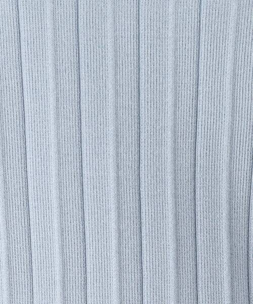 pink adobe（ピンクアドベ）の「◆【M-LL】プリーツドルマンニット（ニット/セーター・レディース・ブラック/アイボリー/ライトブルー/オレンジ・40/42/38）」の12枚目の写真