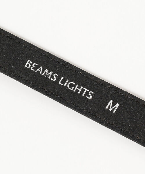 BEAMS LIGHTS（ビームスライツ）の「BEAMS LIGHTS / パイソン柄 ベルト（ベルト・メンズ・ブラック/ブラウン系その他2・MEDIUM/LARGE）」の8枚目の写真