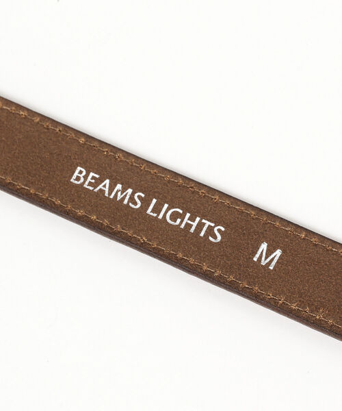 BEAMS LIGHTS（ビームスライツ）の「BEAMS LIGHTS / パイソン柄 ベルト（ベルト・メンズ・ブラック/ブラウン系その他2・MEDIUM/LARGE）」の10枚目の写真