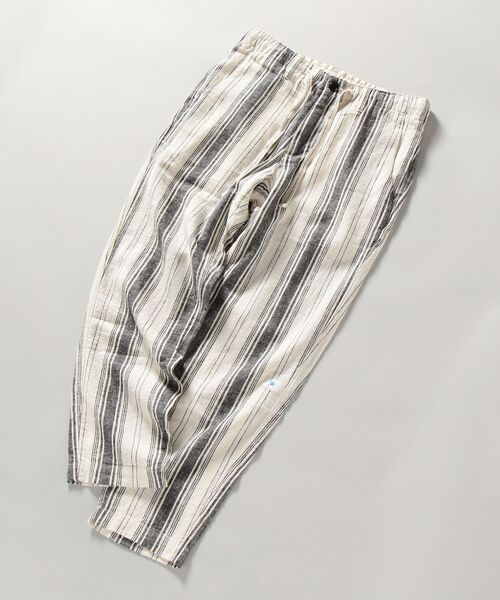 SHIPS(シップス)の「SHIPS: OVER DYE ストライプ イージーパンツ(その他パンツ・メンズ・ブラウン/オフホワイト・X-LARGE/MEDIUM/SMALL/LARGE)」の8枚目の写真