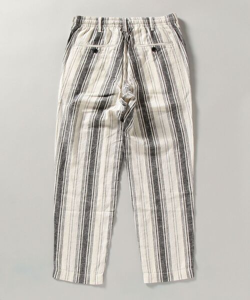 SHIPS(シップス)の「SHIPS: OVER DYE ストライプ イージーパンツ(その他パンツ・メンズ・ブラウン/オフホワイト・X-LARGE/MEDIUM/SMALL/LARGE)」の9枚目の写真