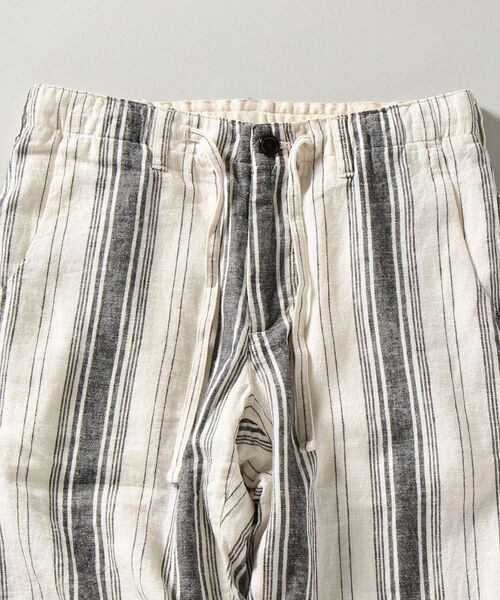SHIPS(シップス)の「SHIPS: OVER DYE ストライプ イージーパンツ(その他パンツ・メンズ・ブラウン/オフホワイト・X-LARGE/MEDIUM/SMALL/LARGE)」の10枚目の写真