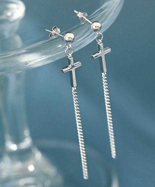 8(eight)(エイト)の「silver925 ピアス(ピアス(両耳用)・メンズ・D/E/F/G/H/J/K/L/M/N/O/P/R/B/C/A/I/Q/S・FREE)」の12枚目の写真