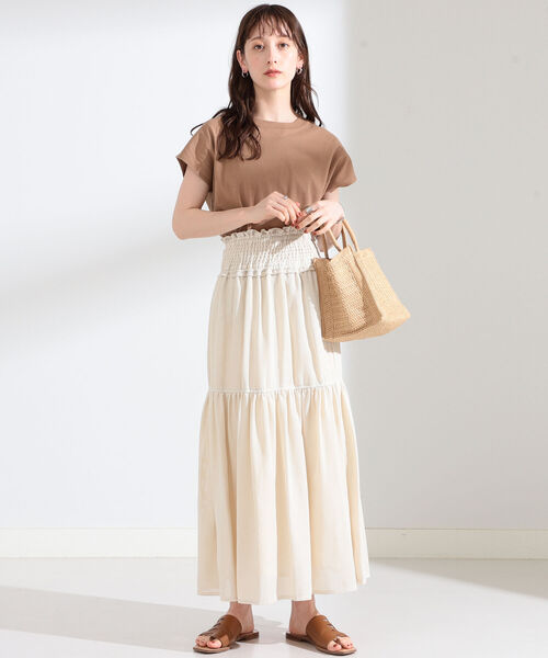 Ray BEAMS メッシュティアードスカート Ray BEAMS（レイビームス）の「Ray BEAMS / メッシュ ティアード
