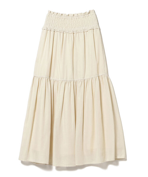 【the khaki】メッシュデザイン　イージースカート【BEAMS】 メッシュティアードスカート3code♡≡｜ビームス 川崎｜BEAMS