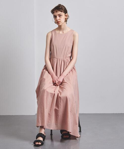 MARIHA（マリハ）の「＜MARIHA（マリハ）＞LADY MAXI ノースリーブ ワンピース◆（ワンピース・レディース・ライトピンク/コバルトブルー・40/38/36）」の6枚目の写真