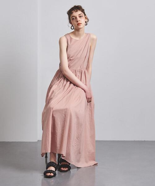 MARIHA（マリハ）の「＜MARIHA（マリハ）＞LADY MAXI ノースリーブ ワンピース◆（ワンピース・レディース・ライトピンク/コバルトブルー・40/38/36）」の7枚目の写真