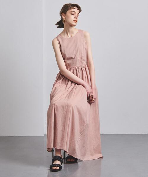 MARIHA（マリハ）の「＜MARIHA（マリハ）＞LADY MAXI ノースリーブ ワンピース◆（ワンピース・レディース・ライトピンク/コバルトブルー・40/38/36）」の8枚目の写真