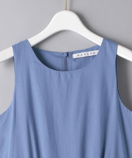 MARIHA（マリハ）の「＜MARIHA（マリハ）＞LADY MAXI ノースリーブ ワンピース◆（ワンピース・レディース・ライトピンク/コバルトブルー・40/38/36）」の19枚目の写真
