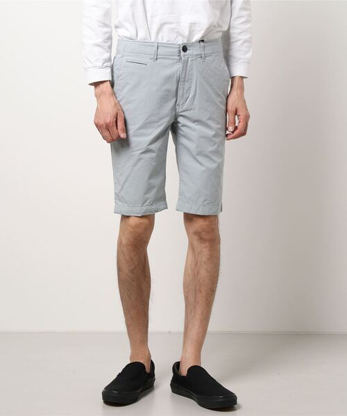 PAZZO（パッゾ）の「【PAZZO】 BJドビークロス ショートPT（その他パンツ・メンズ・ホワイト/ライトグレー/ネイビー・44/50/40/48）」の2枚目の写真