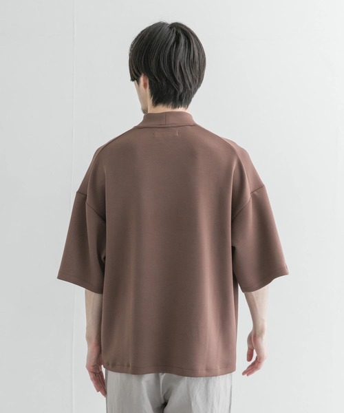 URBAN RESEARCH（アーバンリサーチ）の「モダールダンボールハイネックTシャツ（Tシャツ/カットソー・メンズ・ブルー系その他/ブラウン系その他/ブラック/ベージュ系その他・MEDIUM/LARGE）」の14枚目の写真