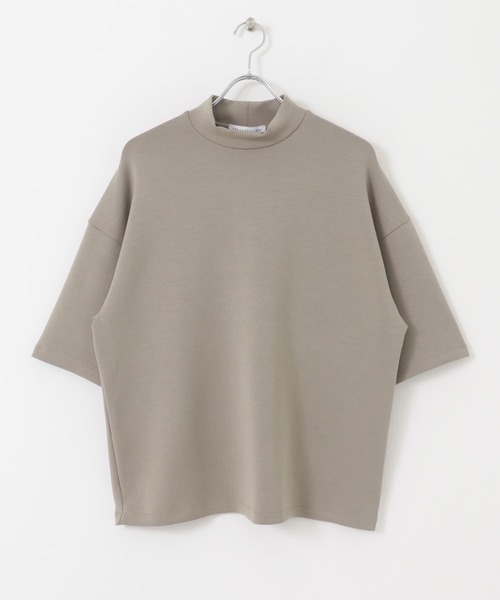 URBAN RESEARCH（アーバンリサーチ）の「モダールダンボールハイネックTシャツ（Tシャツ/カットソー・メンズ・ブルー系その他/ブラウン系その他/ブラック/ベージュ系その他・MEDIUM/LARGE）」の18枚目の写真