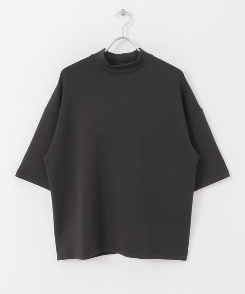 URBAN RESEARCH（アーバンリサーチ）の「モダールダンボールハイネックTシャツ（Tシャツ/カットソー・メンズ・ブルー系その他/ブラウン系その他/ブラック/ベージュ系その他・MEDIUM/LARGE）」の21枚目の写真