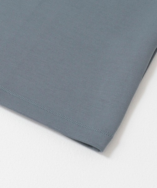 URBAN RESEARCH（アーバンリサーチ）の「モダールダンボールハイネックTシャツ（Tシャツ/カットソー・メンズ・ブルー系その他/ブラウン系その他/ブラック/ベージュ系その他・MEDIUM/LARGE）」の19枚目の写真