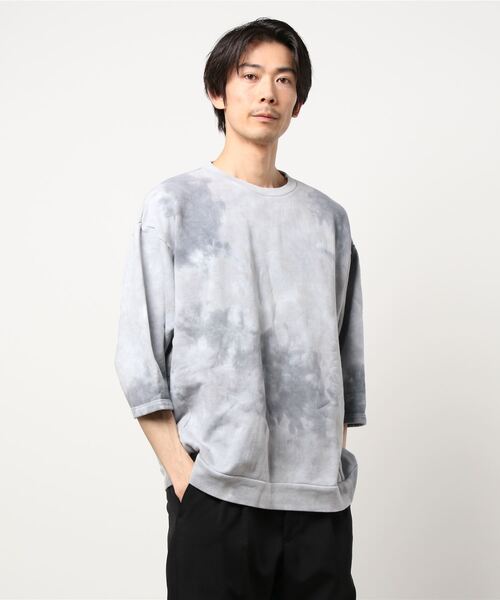 ACE SHOP(エースショップ)の「ドルマンハーフスリーブ 裏毛プルオーバー(スウェット・メンズ・ベージュ/サックスブルー/グレー/ブラック/グリーン系その他・FREE)」の21枚目の写真