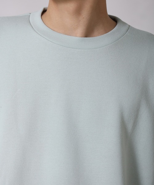 ACE SHOP(エースショップ)の「ドルマンハーフスリーブ 裏毛プルオーバー(スウェット・メンズ・ベージュ/サックスブルー/グレー/ブラック/グリーン系その他・FREE)」の12枚目の写真