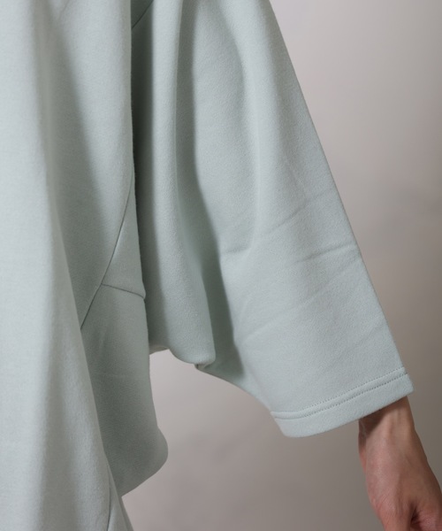 ACE SHOP(エースショップ)の「ドルマンハーフスリーブ 裏毛プルオーバー(スウェット・メンズ・ベージュ/サックスブルー/グレー/ブラック/グリーン系その他・FREE)」の20枚目の写真