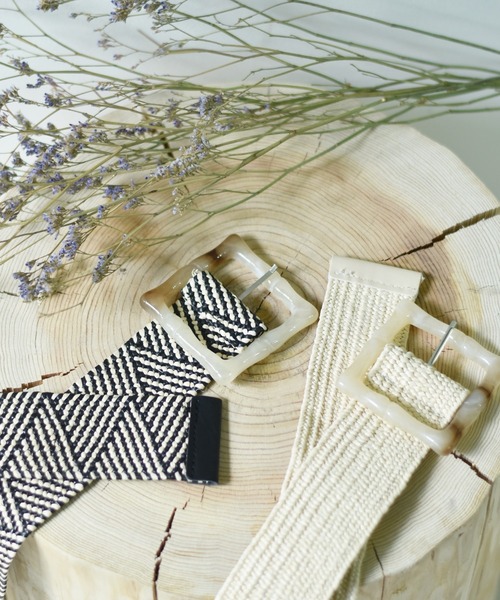 RETRO GIRL(レトロガール)の「ナチュラルベルト(ベルト・レディース・その他/アイボリー・FREE)」の3枚目の写真